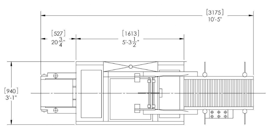 Bread slicer draw model RSC